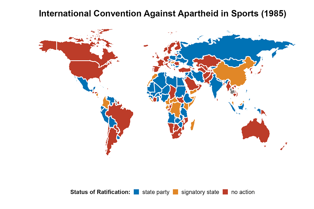 intl conv against apartheid sports april 2024