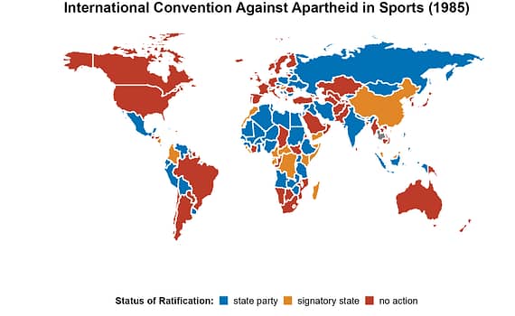 intl conv against apartheid sports april 2024