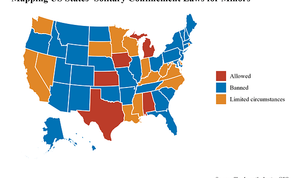 solitary confinement minors usa apr 17 2024